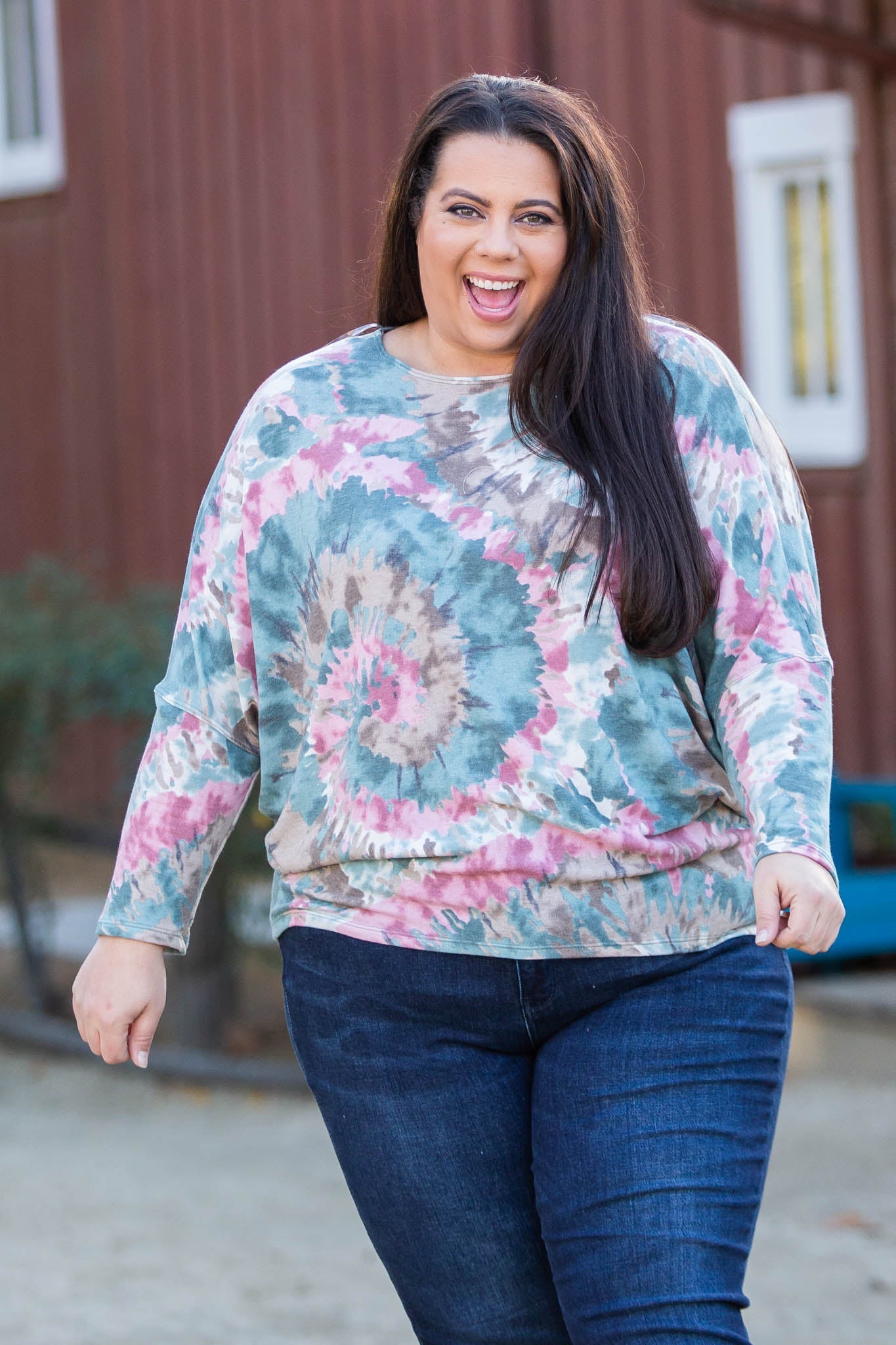 Splish Splash Long Sleeve Dolman