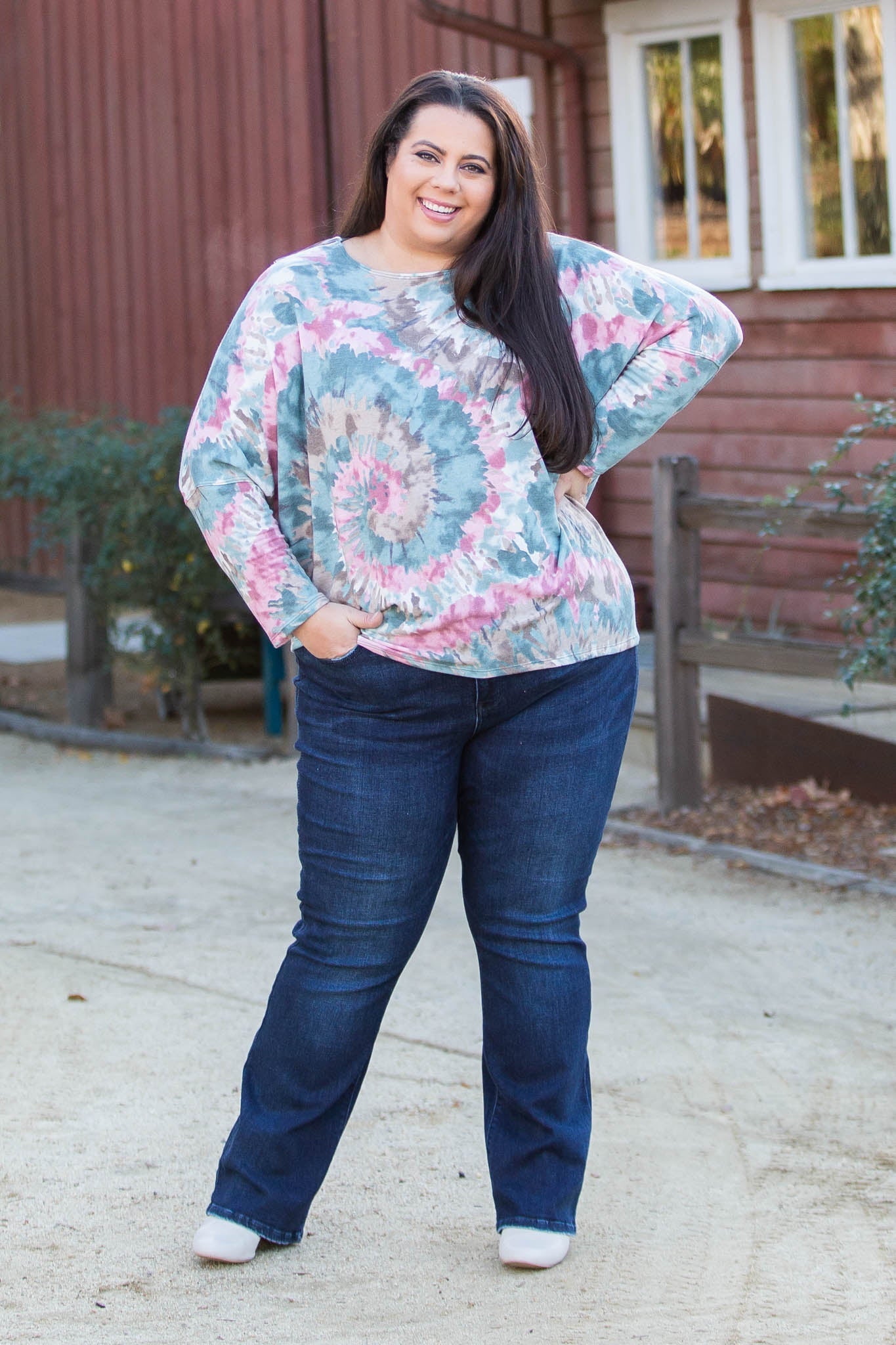 Splish Splash Long Sleeve Dolman