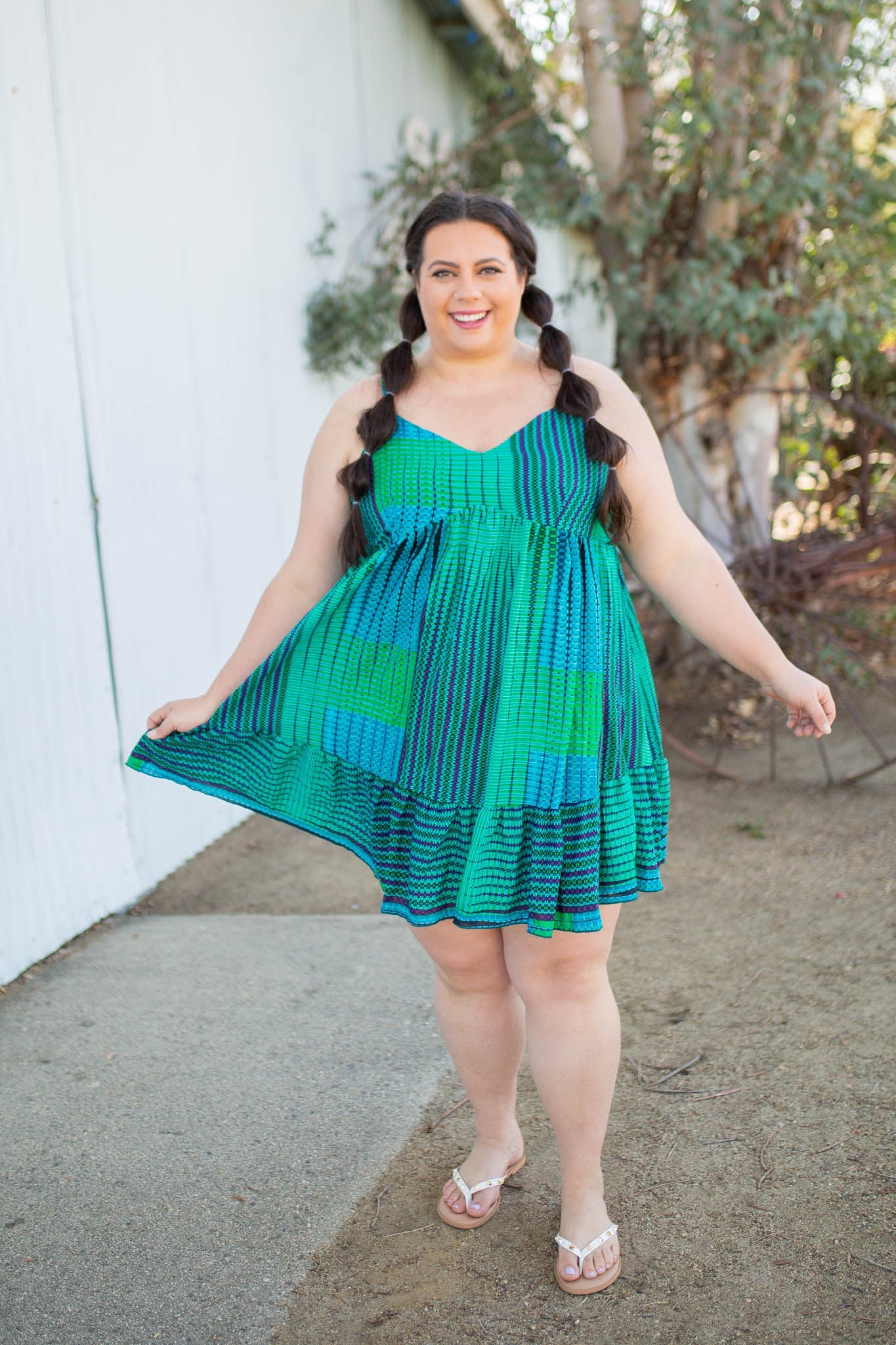 Tales of Mermaids Ruffled Sundress