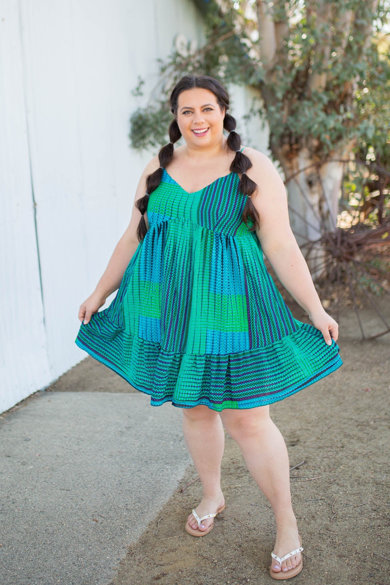 Tales of Mermaids Ruffled Sundress