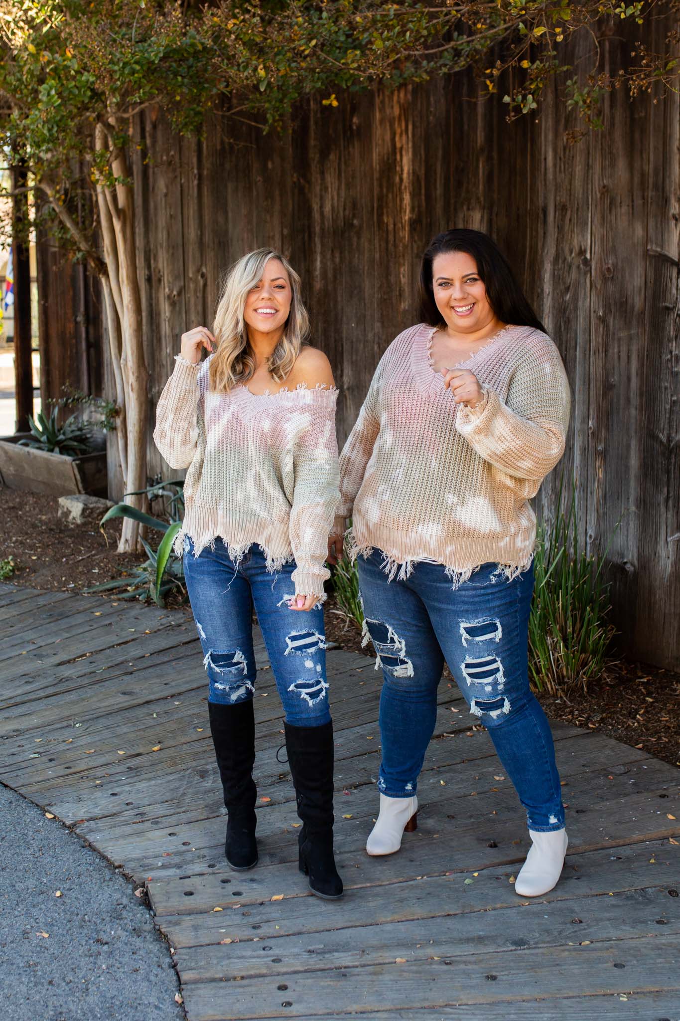 You Found Me Frayed Sweater
