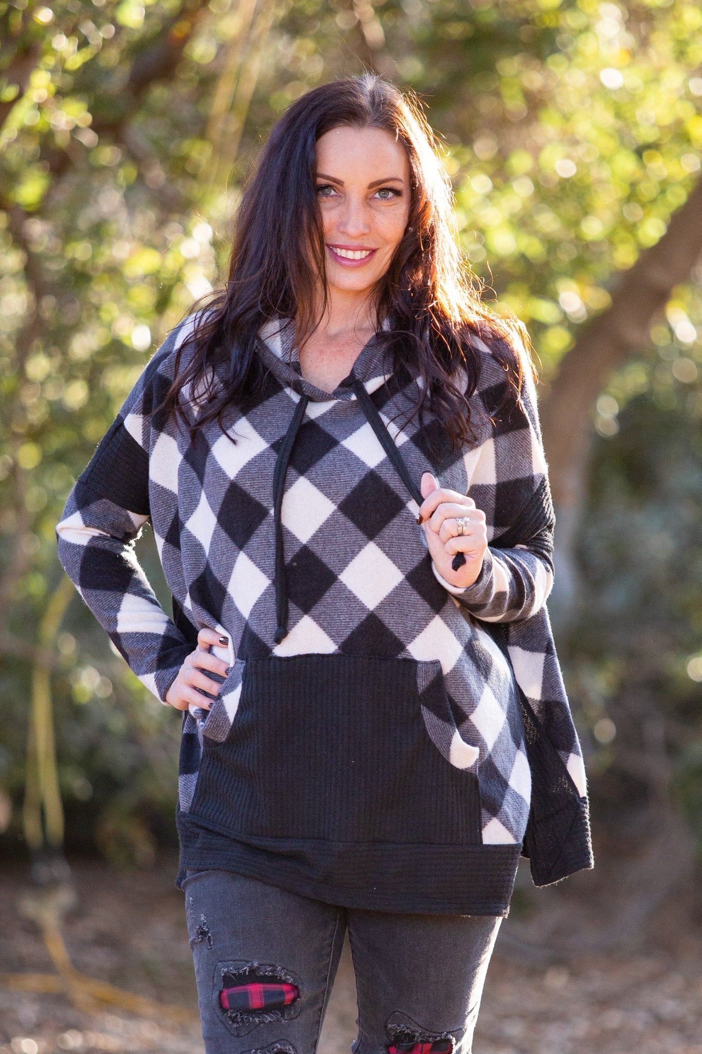 Check Me If You Can Knit Sweater