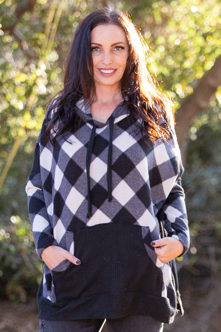 Check Me If You Can Knit Sweater