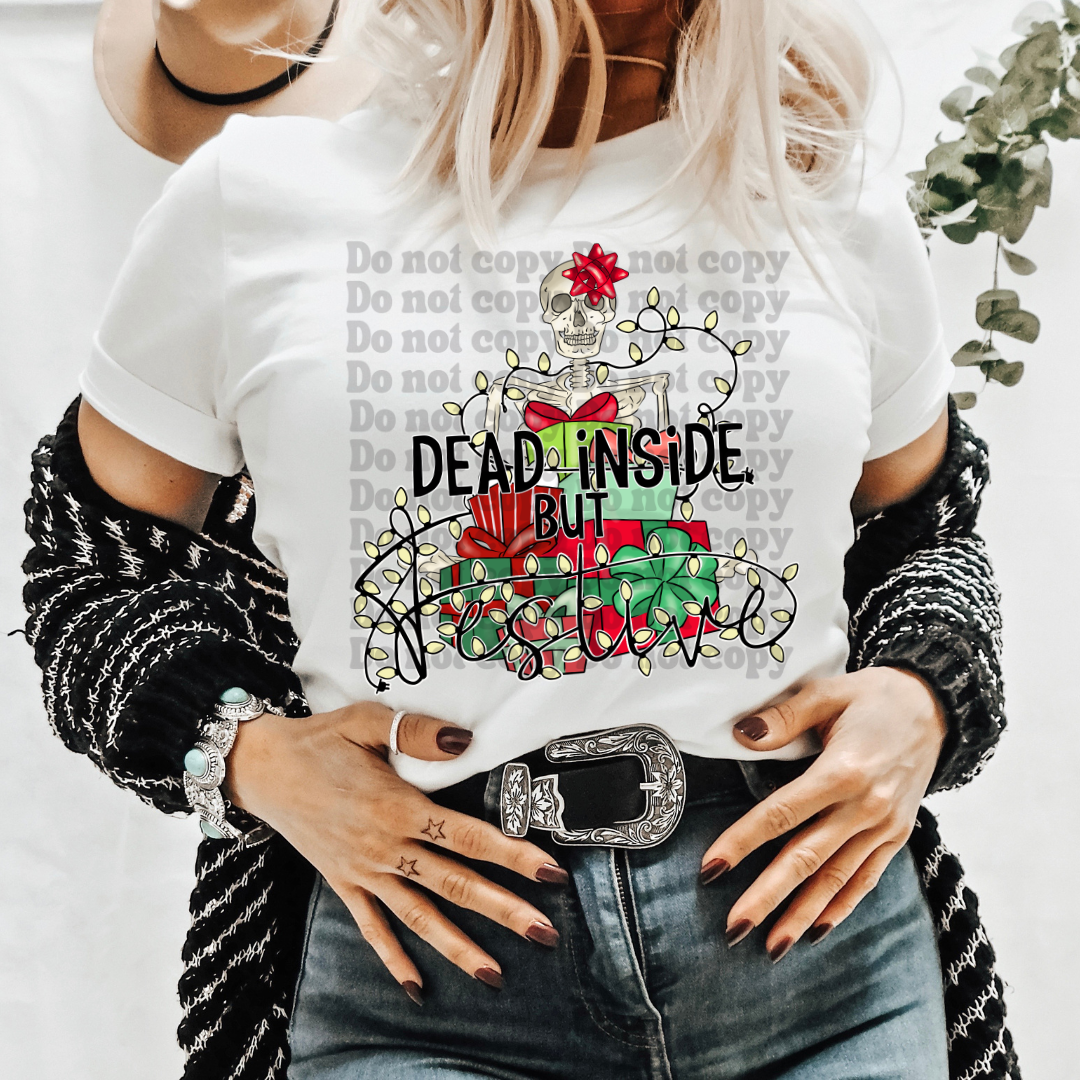 dead inside but festive
