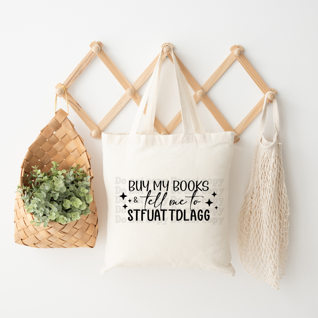 Buy me books & tell me to STFUATTDLAGG stars