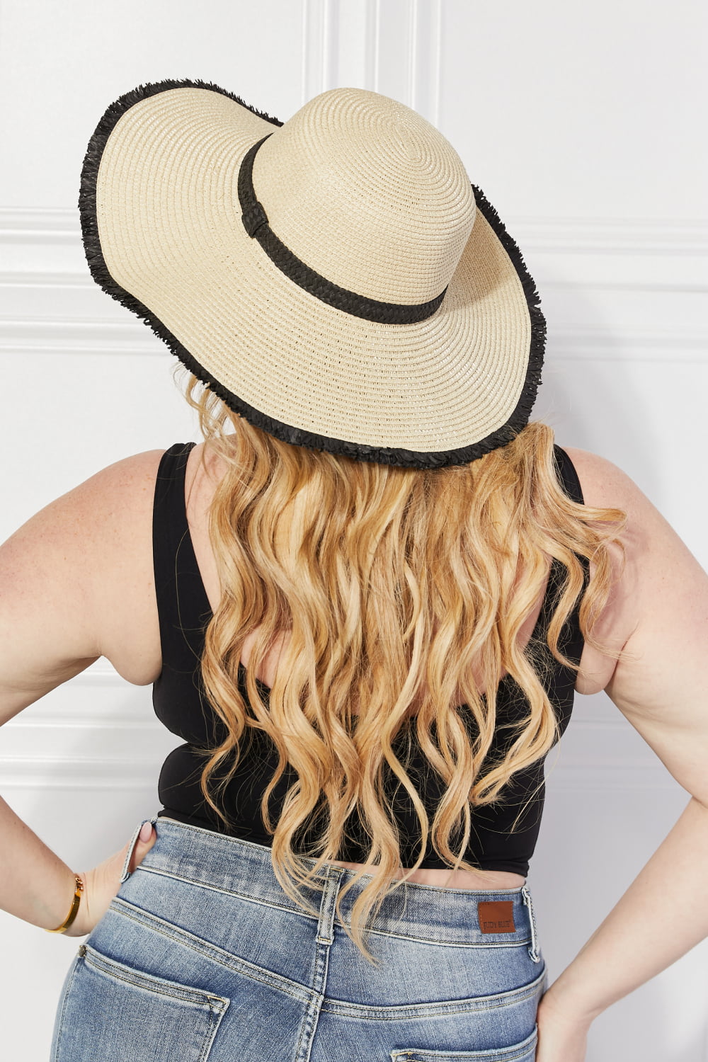 Bring Me Back Sun Straw Hat in Ivory