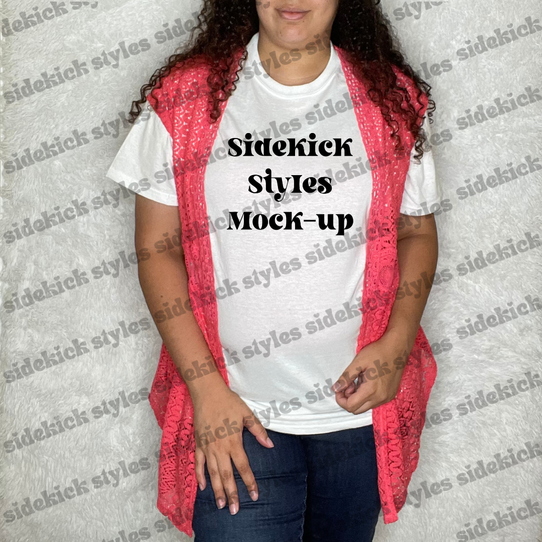White shirt mock-up - SDD-MKU-0040