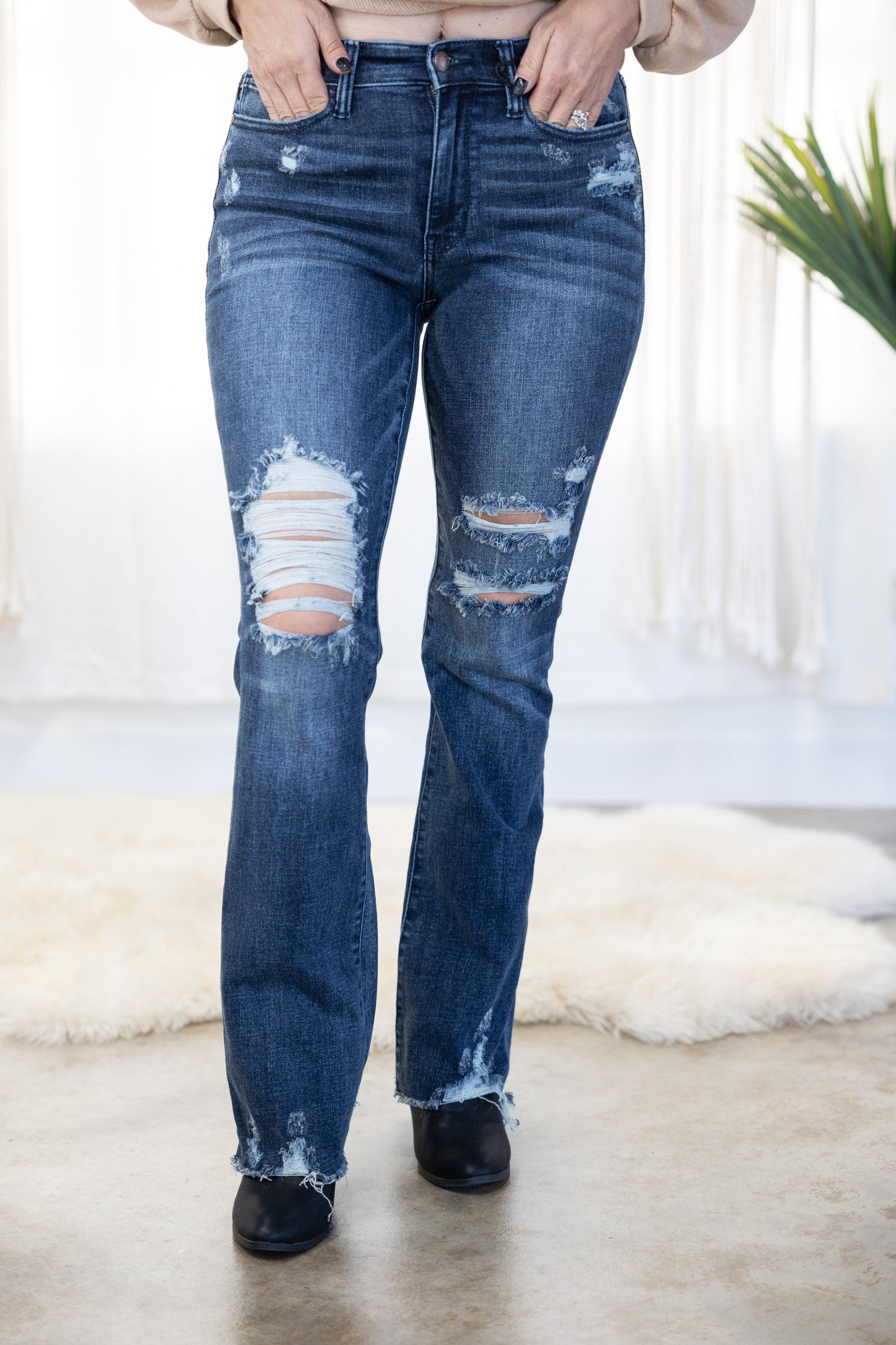 Breathe Easy Judy Blue Bootcut