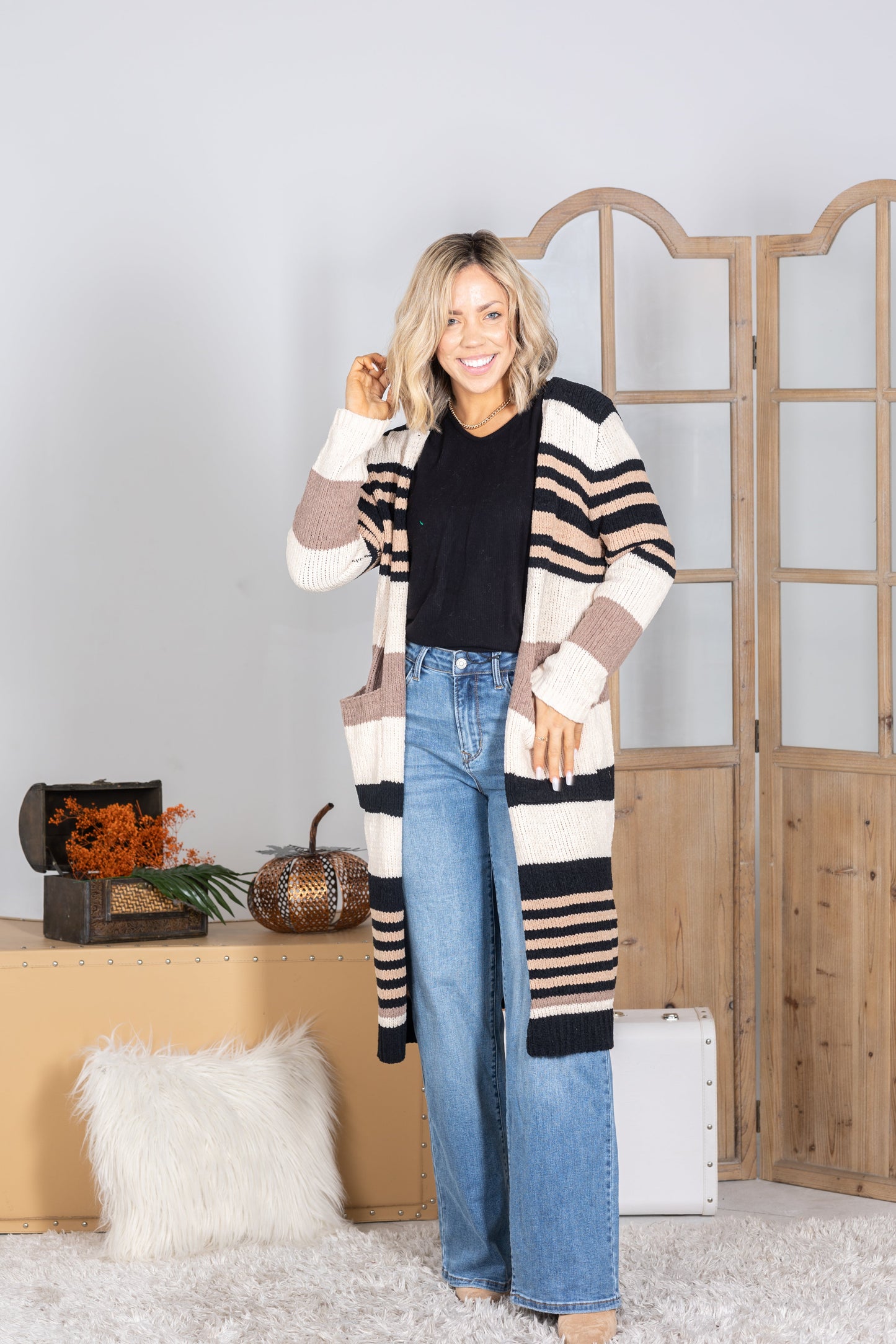 Mine Oh Mine Open Face Cardigan