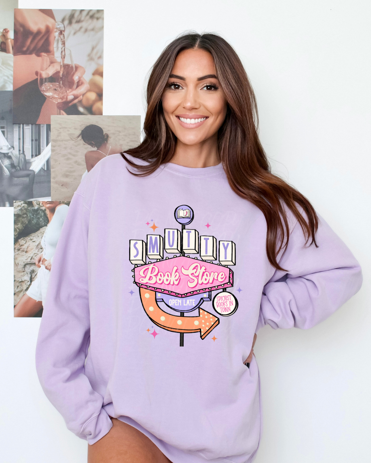 Meet me at the smutty bookstore Sweatshirt