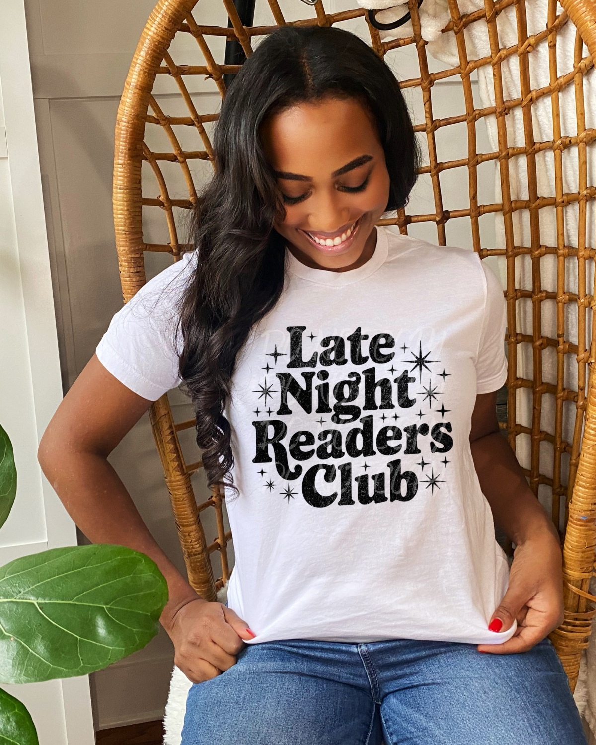 Late night readers club (black design) Shirt