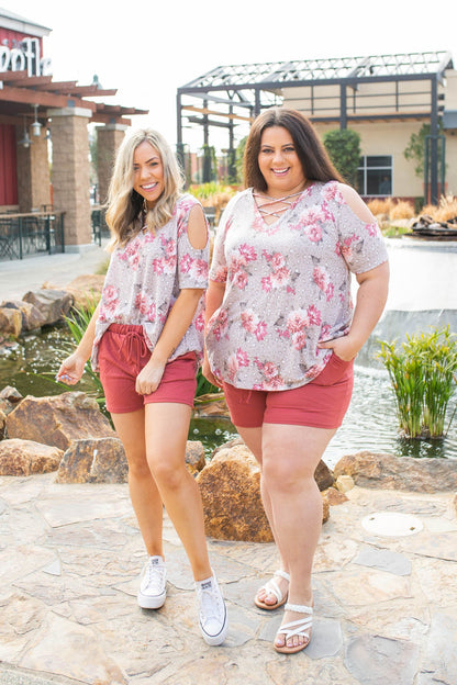 Everyday Mauve Shorts