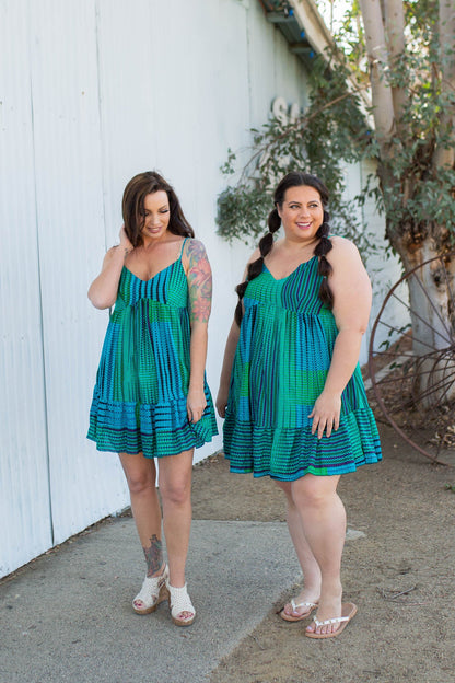 Tales of Mermaids Ruffled Sundress