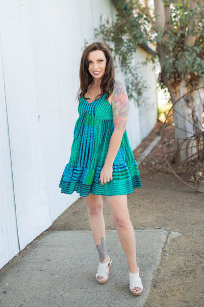 Tales of Mermaids Ruffled Sundress