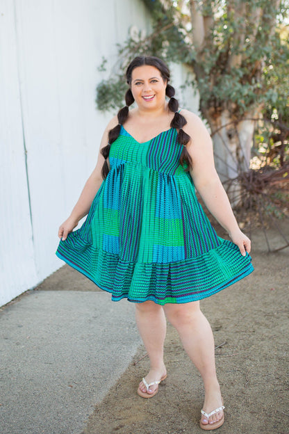 Tales of Mermaids Ruffled Sundress