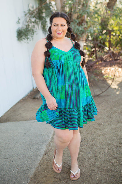Tales of Mermaids Ruffled Sundress