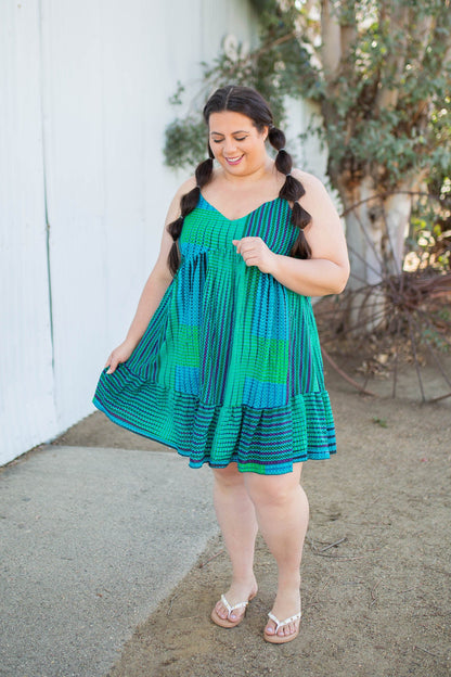 Tales of Mermaids Ruffled Sundress