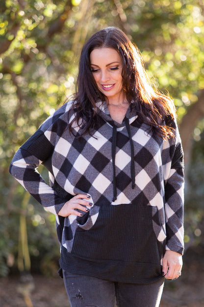 Check Me If You Can Knit Sweater