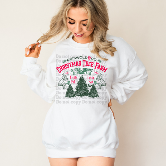 Christmas tree distressed