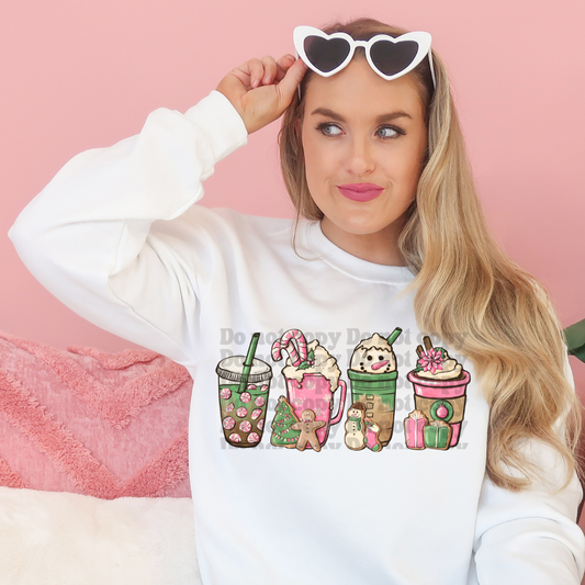 pink cups