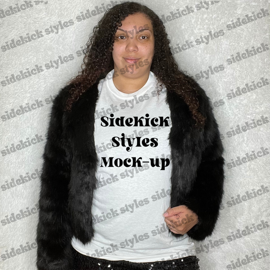 White shirt mock-up - SDD-MKU-0013