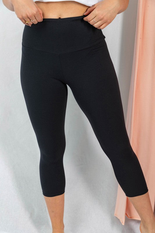 My Everyday Black Capris