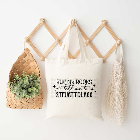 Buy me books & tell me to STFUATTDLAGG stars