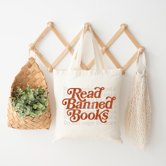Read banned books (distressed)