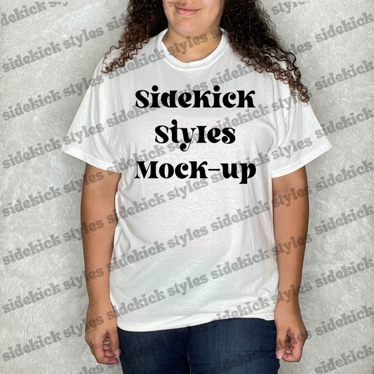 White shirt mock-up - SDD-MKU-0033
