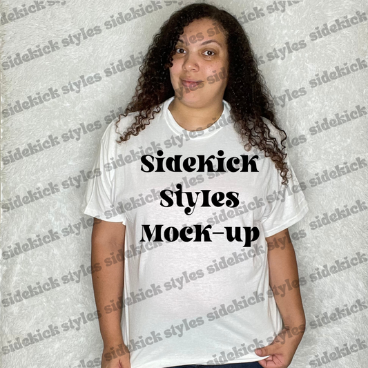 White shirt mock-up - SDD-MKU-0034