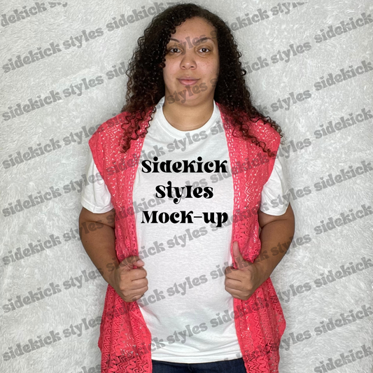 White shirt mock-up - SDD-MKU-0035