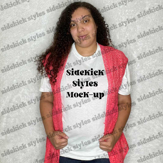 White shirt mock-up - SDD-MKU-0037