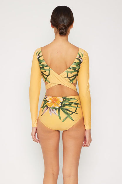 Cool Down Longsleeve One-Piece Swimsuit