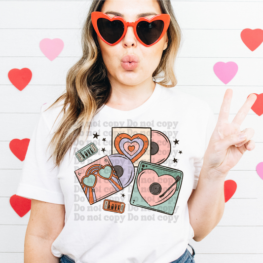 groovy love songs distressed
