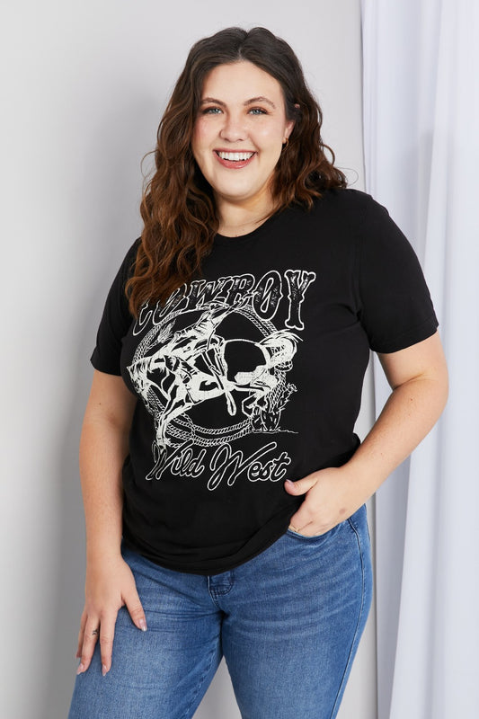 COWBOY WILD WEST Graphic Tee