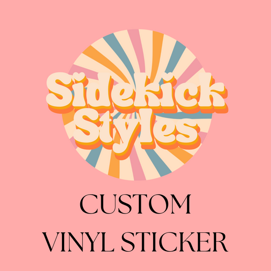 Custom Die-Cut Vinyl sticker