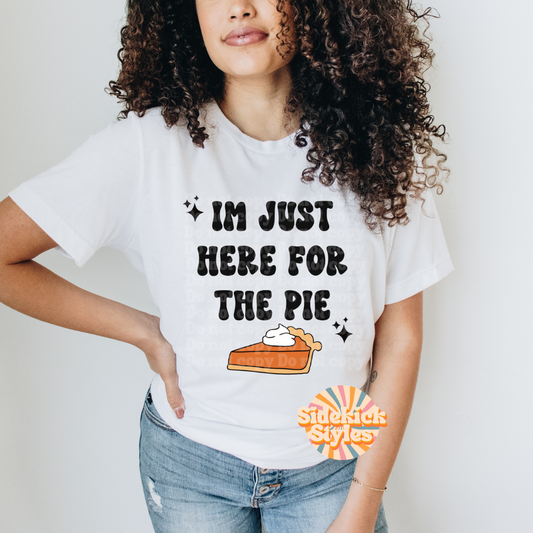 I'm just here for the pie
